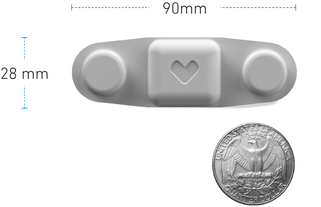 Wearable ECG Monitor Continuous Cardiac & Heart Patch Vivalink